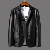 Fabian - Premium leather jacket Black