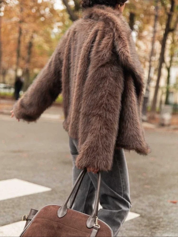 Ayla™ Faux-Fur Coat