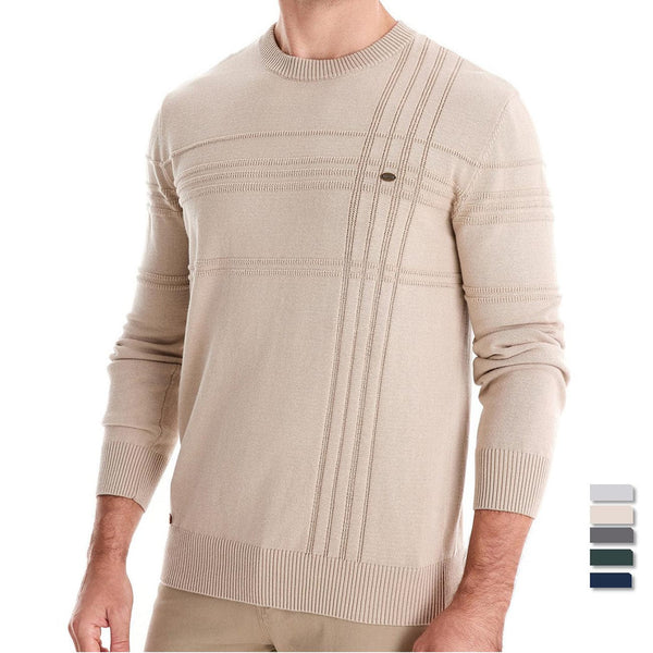 Levron | Pullover mit Brustmuster