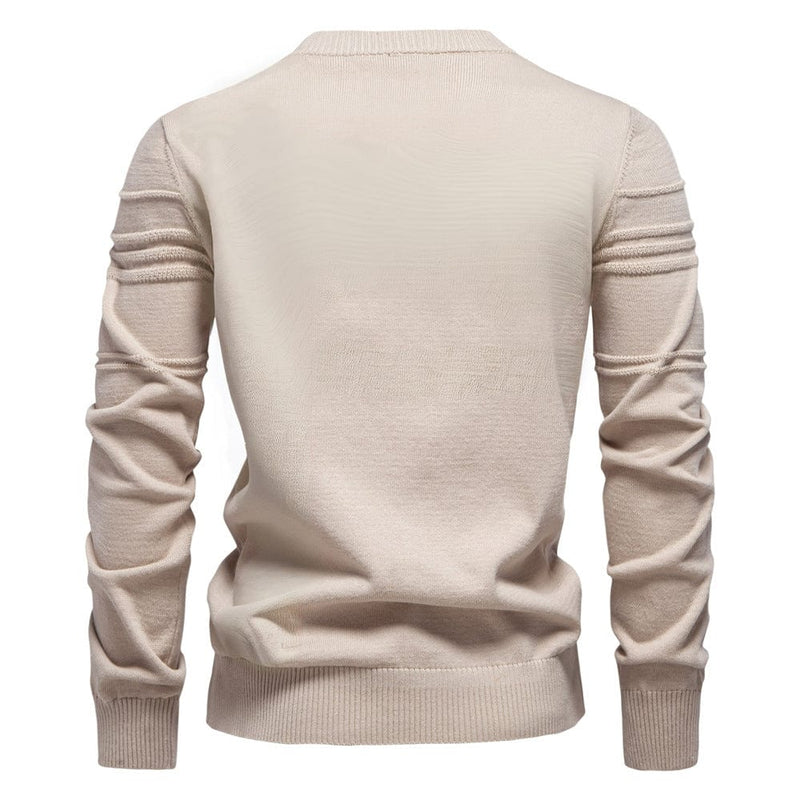 Levron | Pullover mit Brustmuster