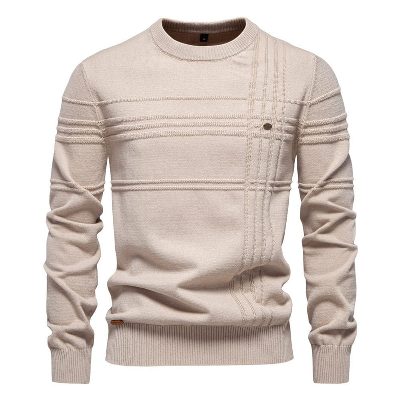 Levron | Pullover mit Brustmuster