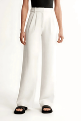 Wide Leg Tailored Pants