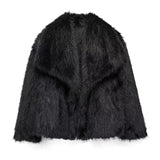 Ayla™ Faux-Fur Coat Black