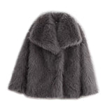 Ayla™ Faux-Fur Coat Grey